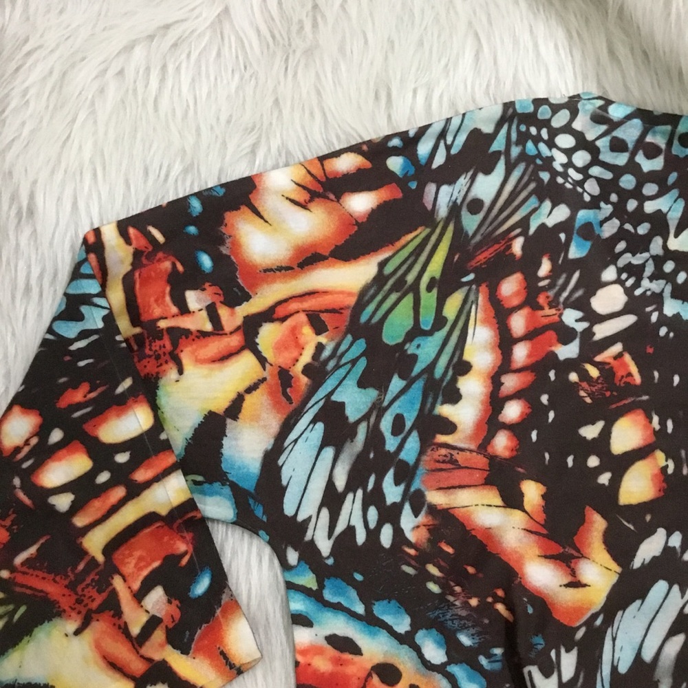 Chico’s Multicolored Rhinestone Sparkling Butterf… - image 6